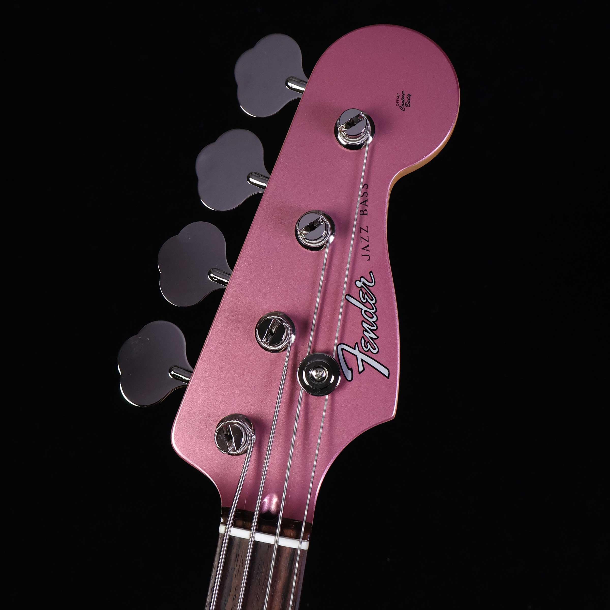 Amazon | Fender Hybrid II Jazz Bass Burgundy Mist Metallic